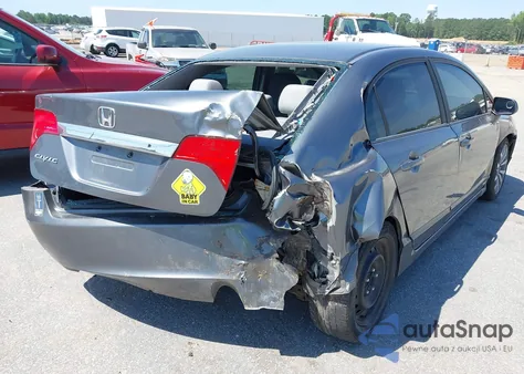 2011 Honda Civic Lx из США, поврежденный, VIN 19XFA1F50BE044638